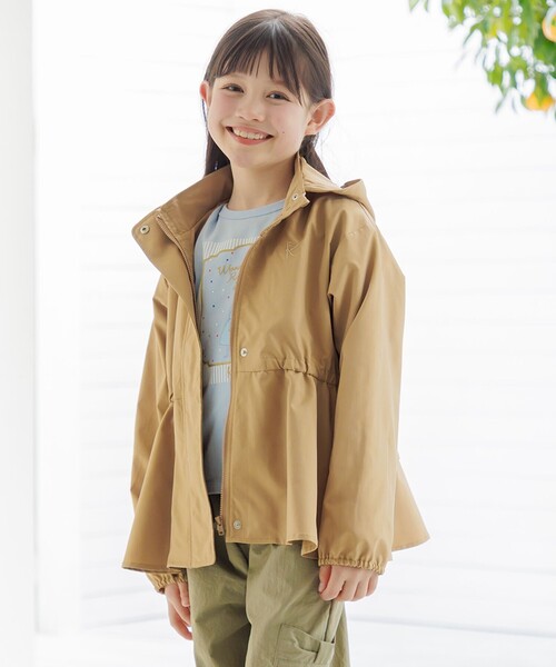 コート アウター 「110-140cm」フリルマウンパ キッズ 子供服の画像