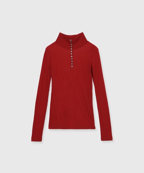 CREDONA（クレドナ） tシャツ HENRY HIGH NECK TOPS/ヘンリー