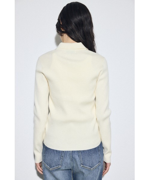 AZUL BY MOUSSY（アズールバイマウジー） ニット セーター エリツキ