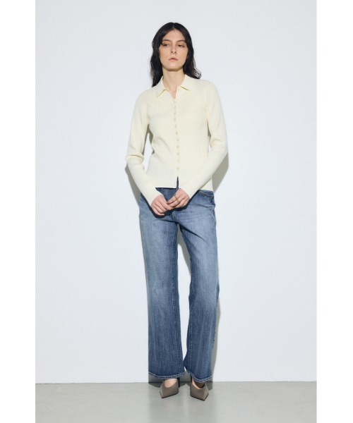 AZUL BY MOUSSY（アズールバイマウジー） ニット セーター エリツキ