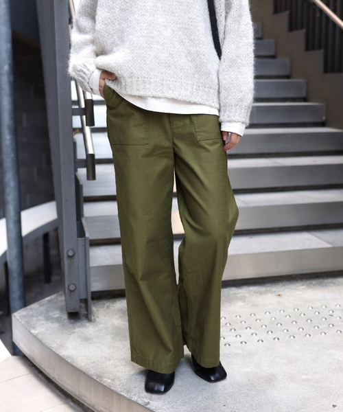 「JOURNAL STANDARD relume」 カーゴパンツ 38 ネイビー レディース_画像9
