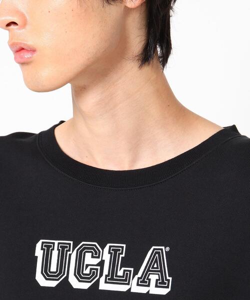 「UCLA」 スウェットカットソー 01 ベージュ メンズ_画像8