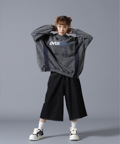 over print（オーバープリント） tシャツ overprint/オーバープリント