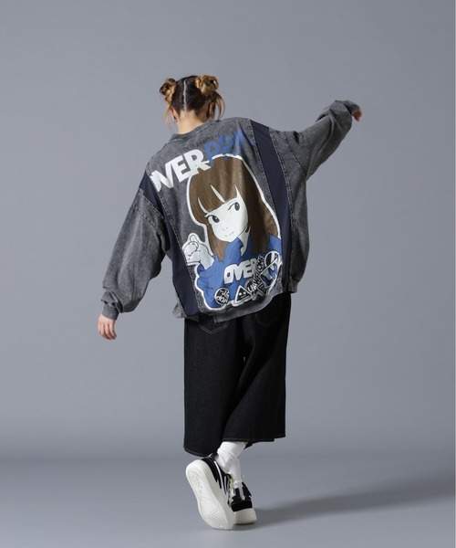 over print（オーバープリント） tシャツ overprint/オーバープリント