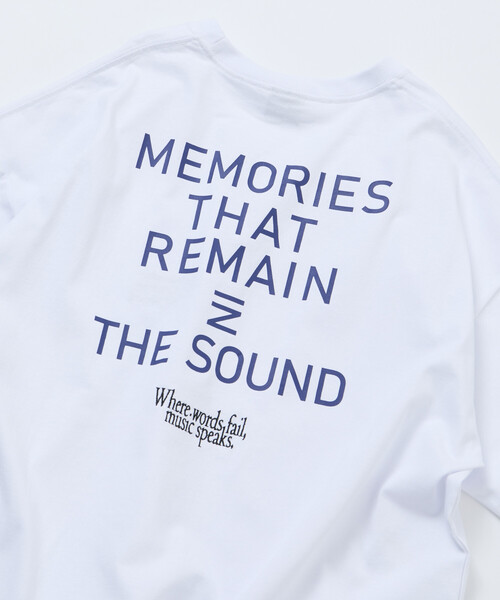 【限定値下げ】M!LKじゃん！シルエットプリントＴシャツ〈オフホワイト〉 FREAK'S STORE（フリークスストア） tシャツ 限定展開 ビッグ
