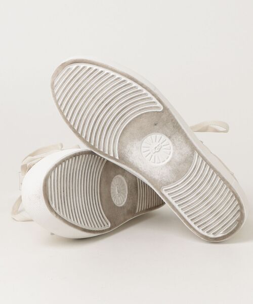 UGG ホワイト スニーカー ハイカット UGG Australia（アグオーストラリア） 「UGG」 ハイカットスニーカー