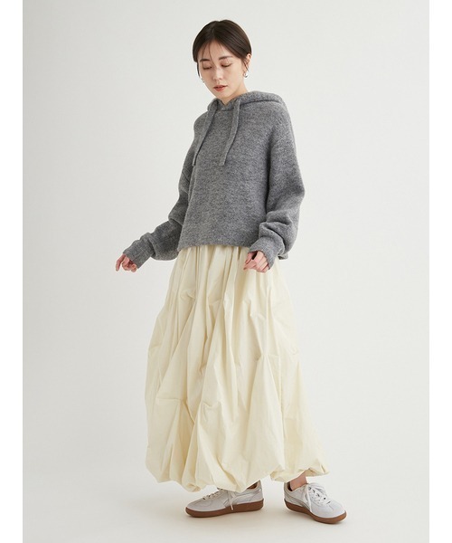 「emmi」 ロングスカート 0 ブラック レディース_画像9