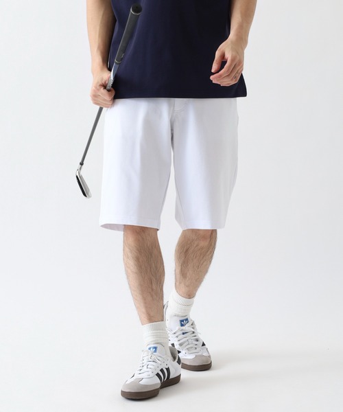 STELLA77GOLF パンツ COOLMAX接触冷感ショートパンツ メンズ