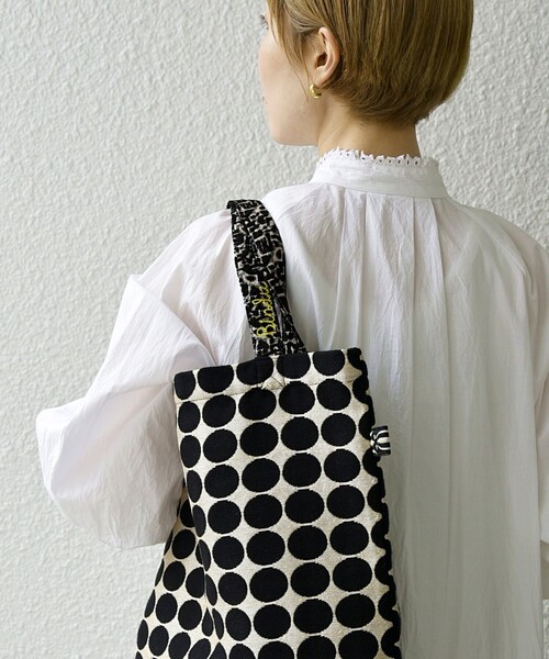 「BINDU」 トートバッグ ONE SIZE ブラック レディース_画像4