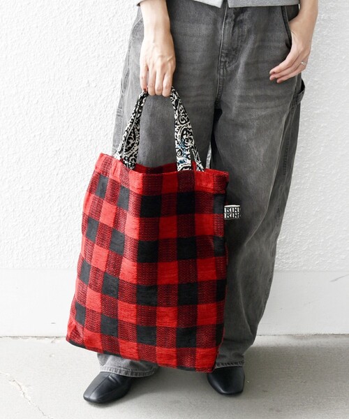 「BINDU」 トートバッグ ONE SIZE ブラック レディース_画像7