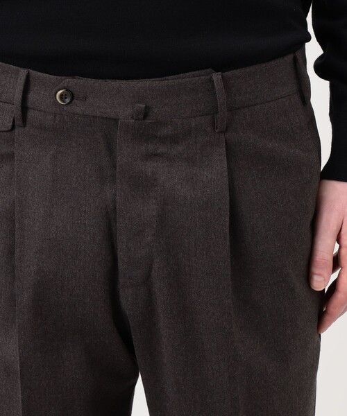 スラックス PT TRINO GENTS ウールストレッチ 1プリーツスラックス メンズの画像