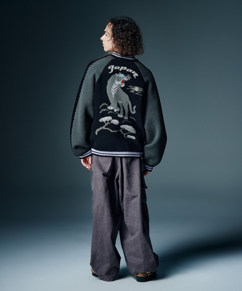 glamb（グラム） スカジャン Peace Tiger Knit Ska Jumper / ピース