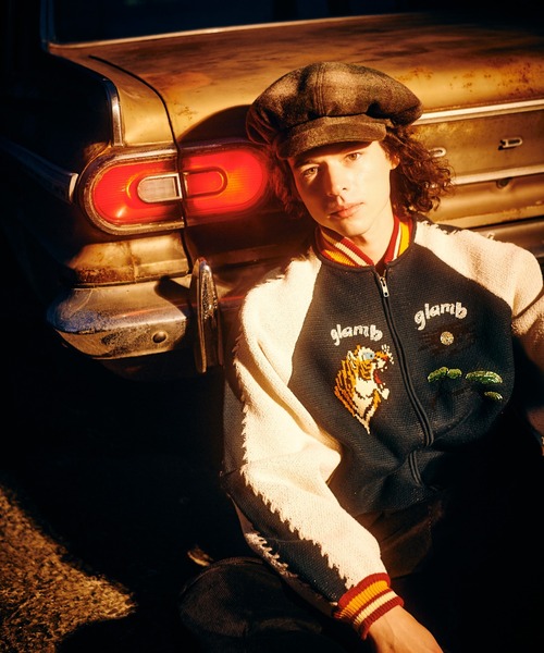 glamb（グラム） スカジャン Peace Tiger Knit Ska Jumper / ピース