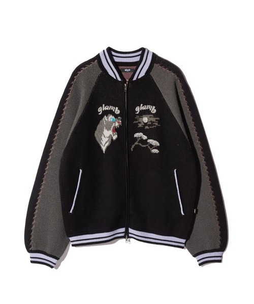 glamb（グラム） スカジャン Peace Tiger Knit Ska Jumper / ピース