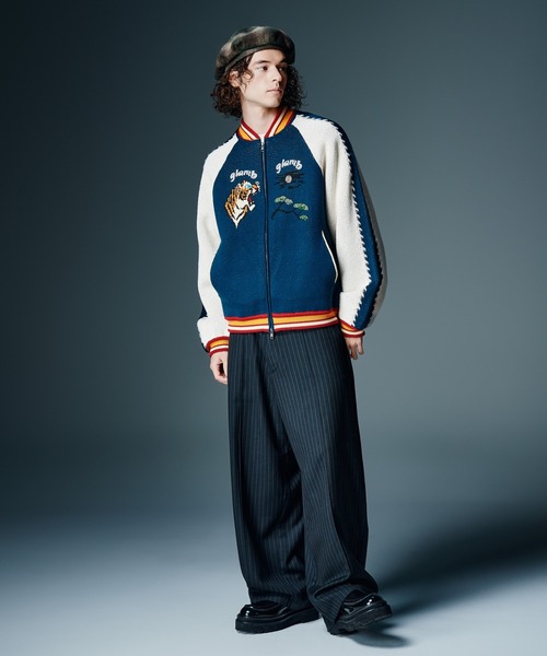 glamb（グラム） スカジャン Peace Tiger Knit Ska Jumper / ピース