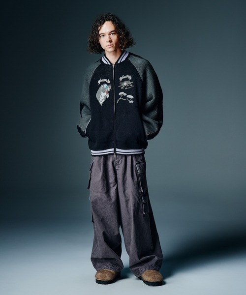 glamb（グラム） スカジャン Peace Tiger Knit Ska Jumper / ピース