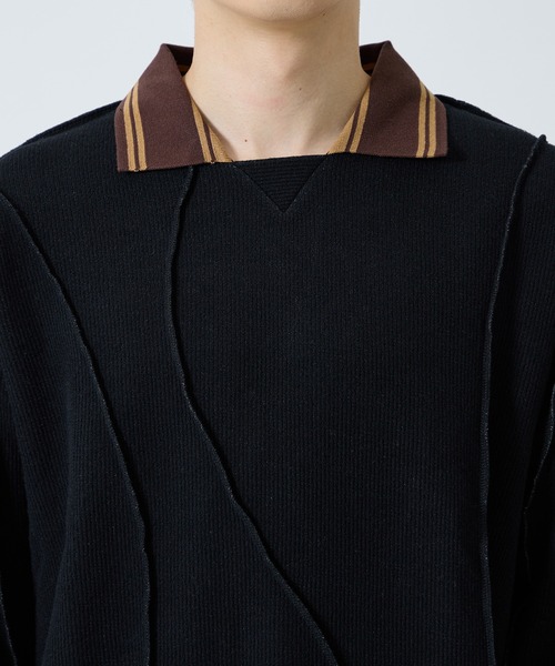 「JIEDA」 長袖Tシャツ 1 ブラック メンズ | JIEDA | 05