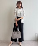 ワイドパンツ パンツ 「セットアップで着られる...の詳細画像3