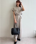 ワイドパンツ パンツ 「セットアップで着られる...の詳細画像1