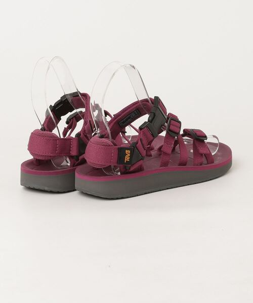 「Teva」 フラットサンダル US6 パープル レディース_画像2