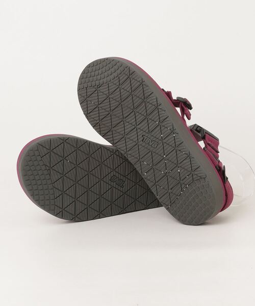 「Teva」 フラットサンダル US6 パープル レディース_画像3