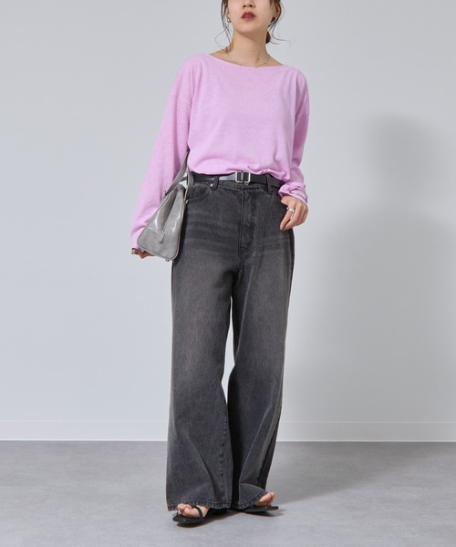 「COLONY 2139」 デニムパンツ SMALL ブラック レディース_画像6