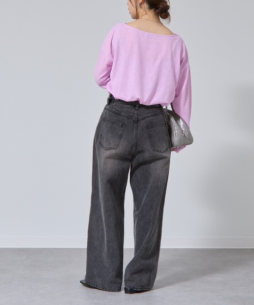 「COLONY 2139」 デニムパンツ SMALL ブラック レディース_画像8