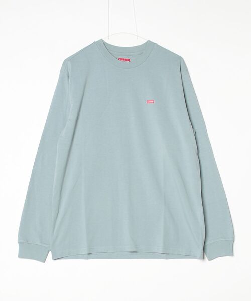 【新品未使用】Supreme Small Box L/S Tee M ブルー Supreme（シュプリーム） Small Box L/S Tee S ブルー メンズ
