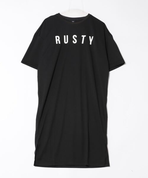 「RUSTY」 半袖Tシャツ LARGE ホワイト レディース_画像3