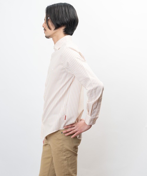 「Healthknit Product」 長袖シャツ M ブラック メンズ_画像3