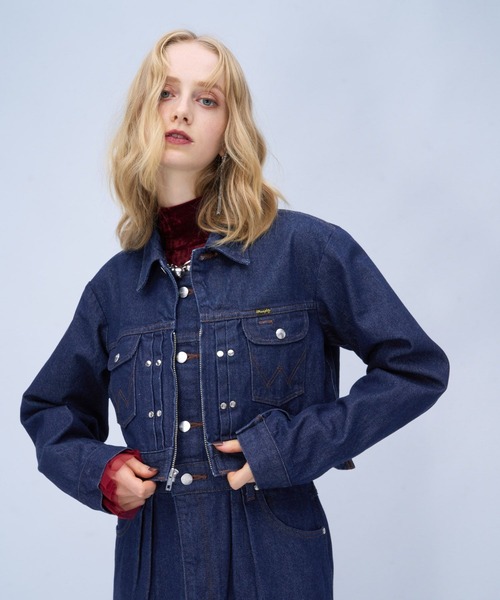 HARE（ハレ） デニムジャケット gジャン 「Wrangler×HARE」ウエスタン