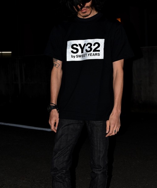 tシャツ Tシャツ メンズ SY32 by SWEET YEARS” BOXロゴT｜zozo｜18