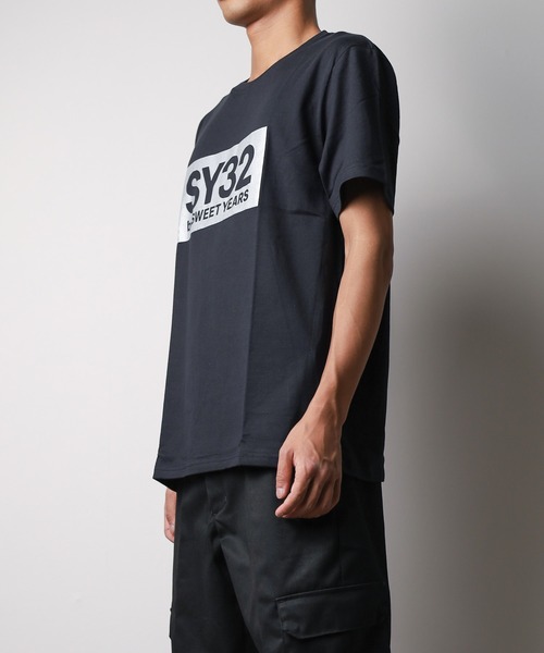 tシャツ Tシャツ メンズ SY32 by SWEET YEARS” BOXロゴT｜zozo｜15