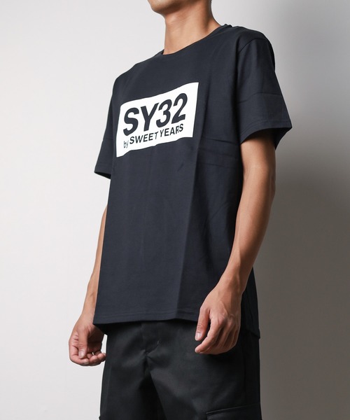 tシャツ Tシャツ メンズ SY32 by SWEET YEARS” BOXロゴT｜zozo｜17