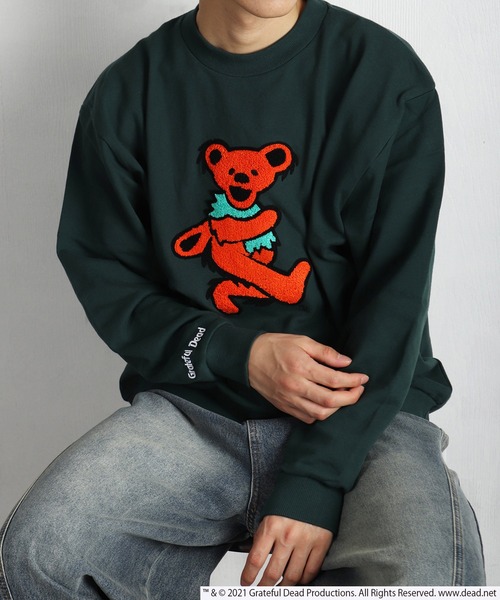 新品、未使用 THE GREAT BEAR (ベアー)スウェット Grateful Dead（グレイトフル・デッド） トレーナー スウェット