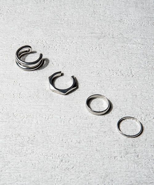 genri シルバープレーンリング Genri 指輪 リング ゲンリ プレーンリング plane Ring_gri-R