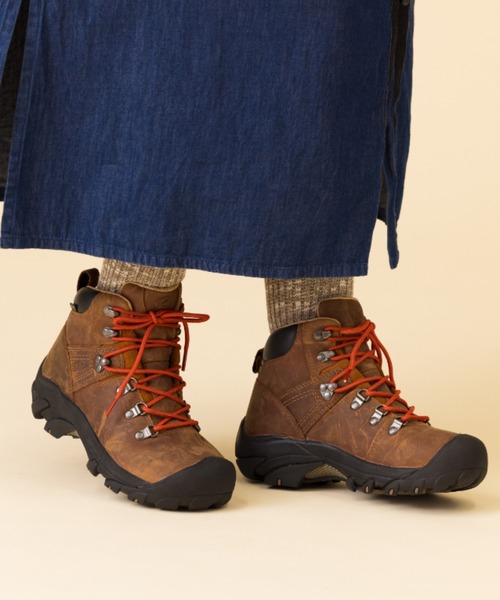 KEEN - 新品　KEEN EXPLORE MID 23.5 レディース トレッキングブーツ KEEN - 新品 KEEN EXPLORE MID 23.5 レディース トレッキング