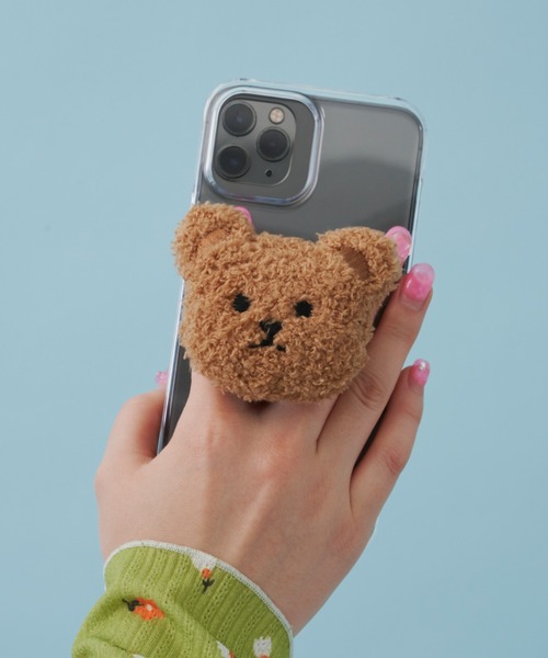 モバイルアクセサリー アニマルスマホグリップ 有名ブランド