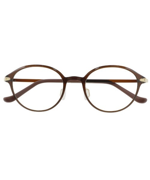 Zoff 伊達メガネ メガネ 眼鏡 ラウンド型 めがね｜軽くて壊れにくい 