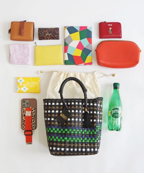 web限定セール WOVEN カゴバッグ かごバッグ (ウーヴン) ミニ メキシコ製 / バッグ