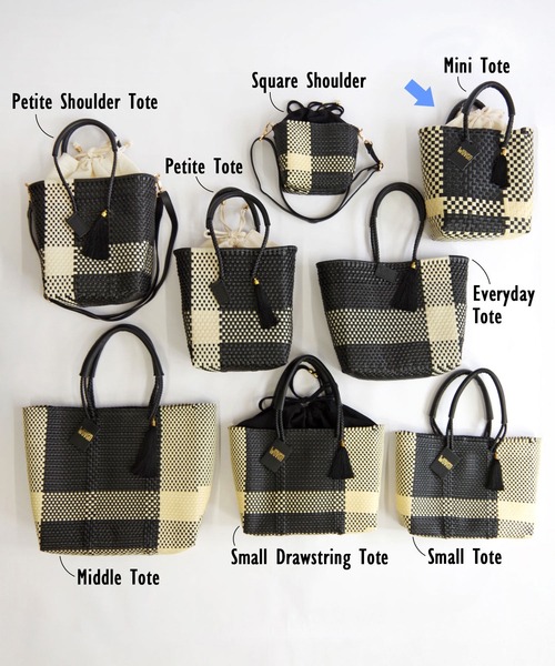 ✨極美品❤️✨WOVEN (ウーヴン) カゴバッグ ミニバッグ ミニトート かごバッグ カゴバッグ WOVEN (ウーヴン) /ミニトート メキシコ製 ミニ