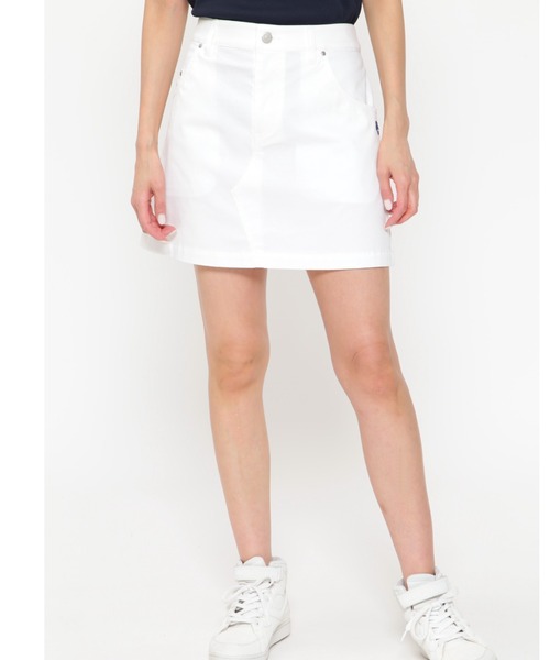 スカート レディース 「PEARLY GATES」コットンポリエステル 変形  