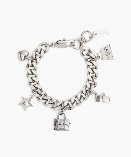 MARC JACOBS チェーンブレスレット 美品 MARC JACOBS（マーク・ジェイコブス） ブレスレット THE MINI ICON