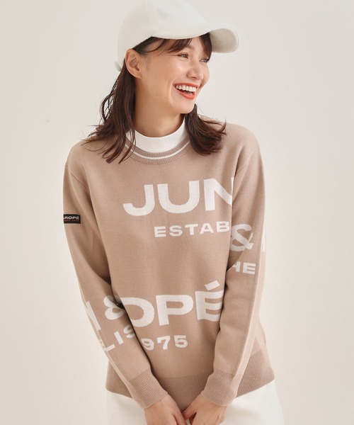 JUN&ROPE ゴルフ用セーター S/M ラベンダー/ホワイト JUN&ROPE ゴルフ用セーター S/M ラベンダー/ホワイト - メルカリ