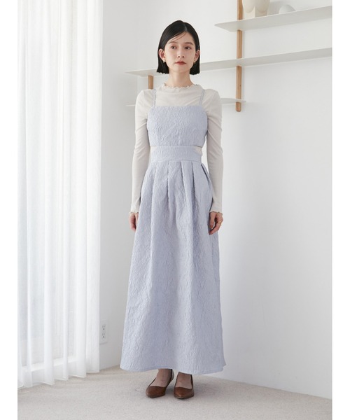 Stylevoice for xxx ワンピース バックオープンジャガードキャミ