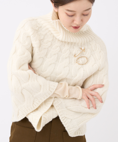 ブローチ 【Junco Paris/ジュンコパリ】big oval resin pearl brooch ブローチ | IENA | 05