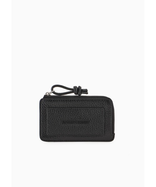 EMPORIO ARMANI カードケース 「エンポリオ アルマーニ」ジップ付き