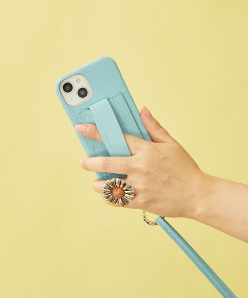 Hashibami - iPhone15 ケース Hashibami スマホケース 「HASHIBAMI」カラバッシュ ストラップ