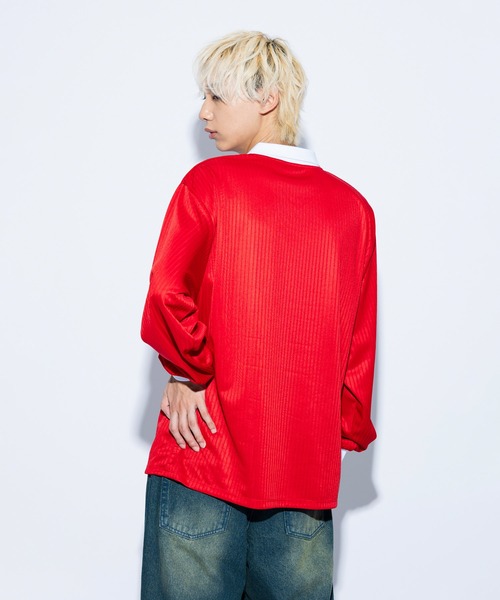 BABYMONSTER ロングスリーブシャツ RED 赤 BABYMONSTER ロングスリーブシャツ RED 赤 ロングスリーブシャツ