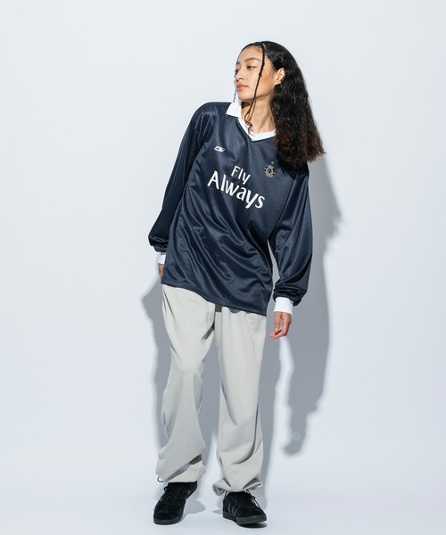 tシャツ re_k by JUNRED / ロングスリーブフットボールゲーム